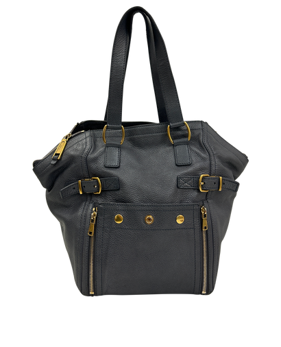 Downtown M, 390€, Bolso, Gris, Animal - Piel, Vista frontal